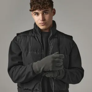 Recycled fleece gloves