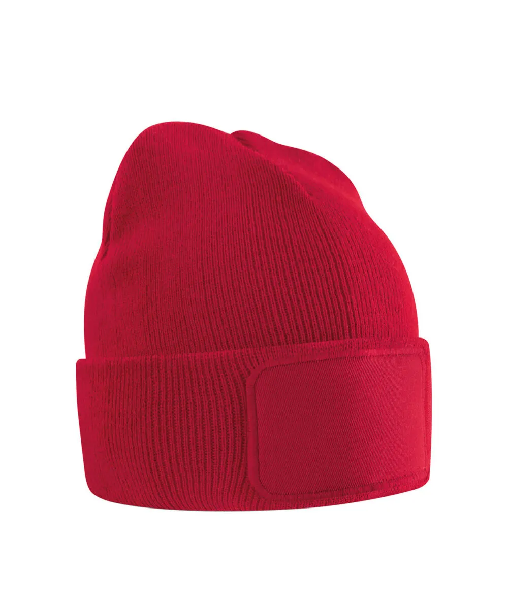 Kids original patch beanie in Classic Red