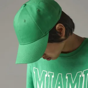 EarthAware® junior classic organic cotton 6-panel cap
