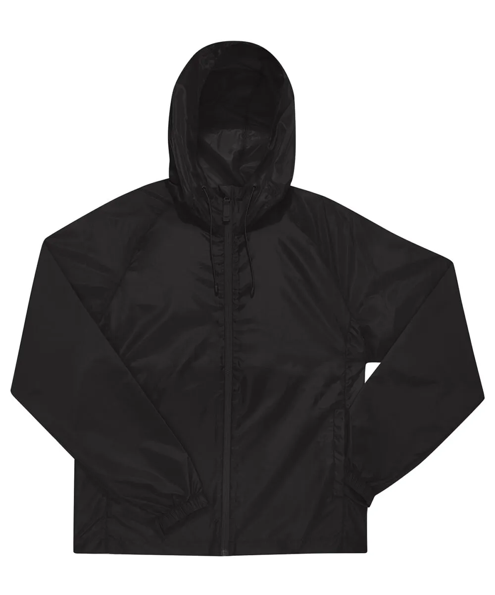 B&C Reset lined windbreaker in Black*