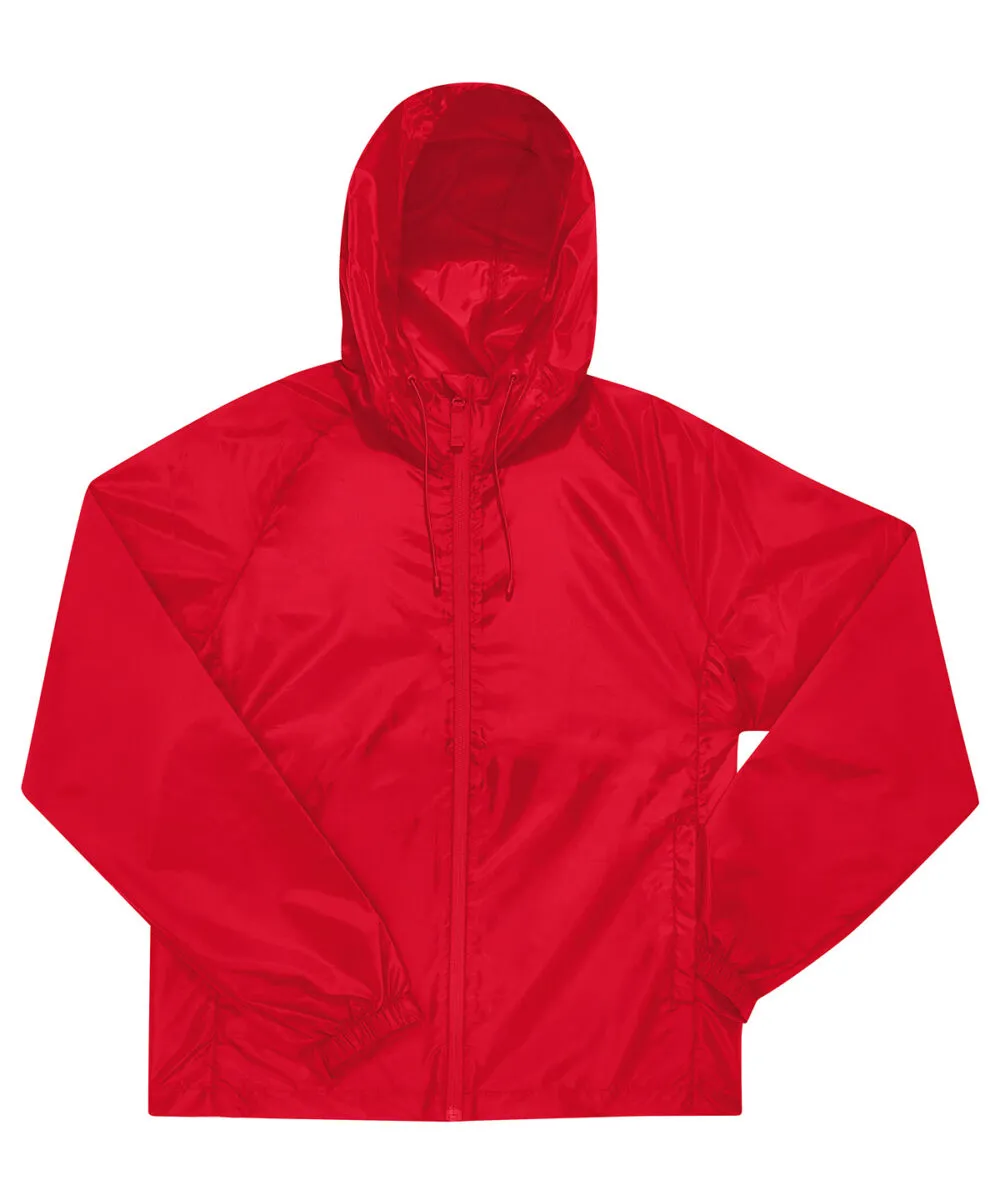 B&C Reset lined windbreaker in Red