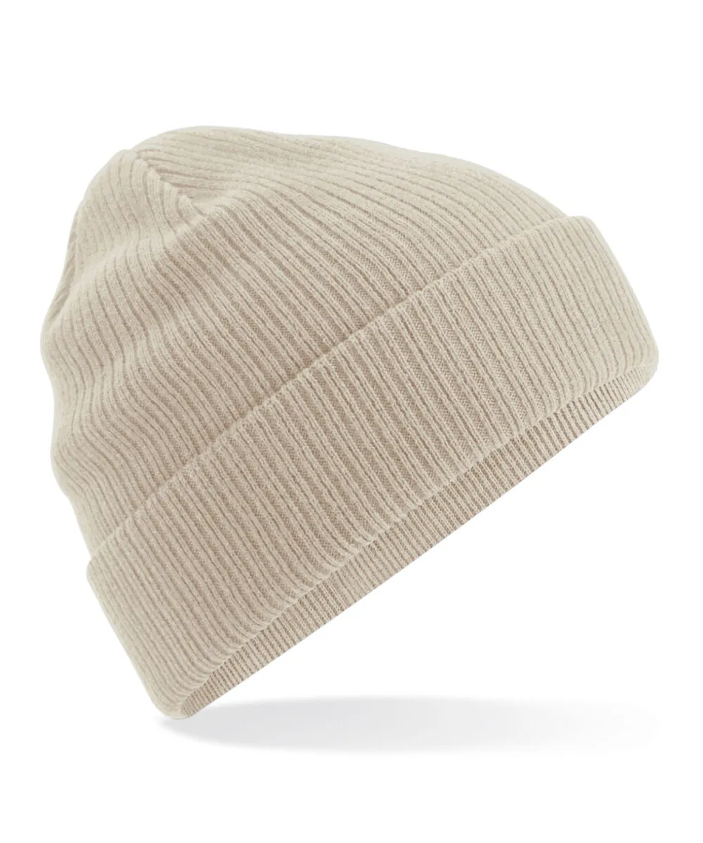 Organic cotton beanie in Sand