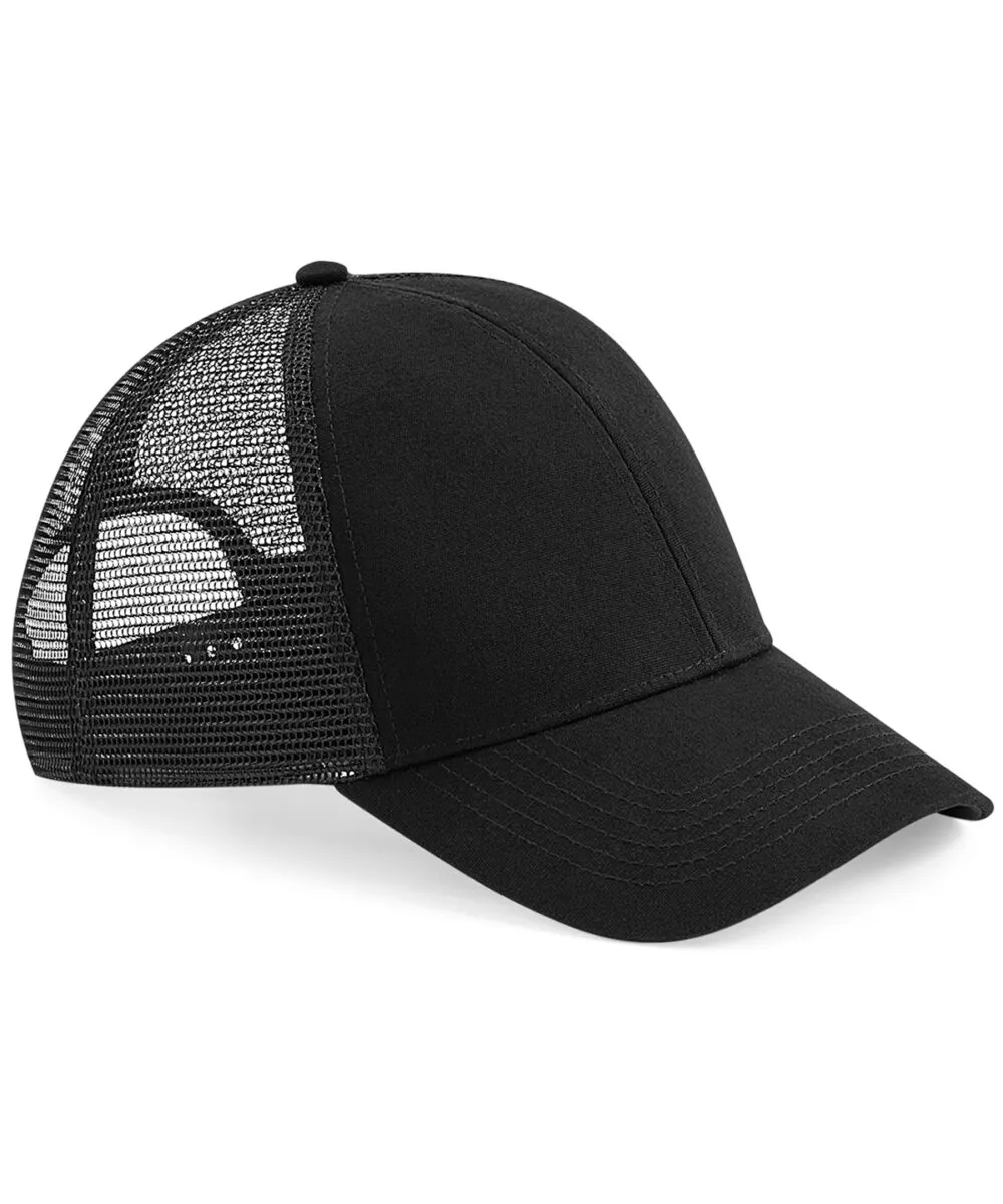 Organic cotton trucker in Black