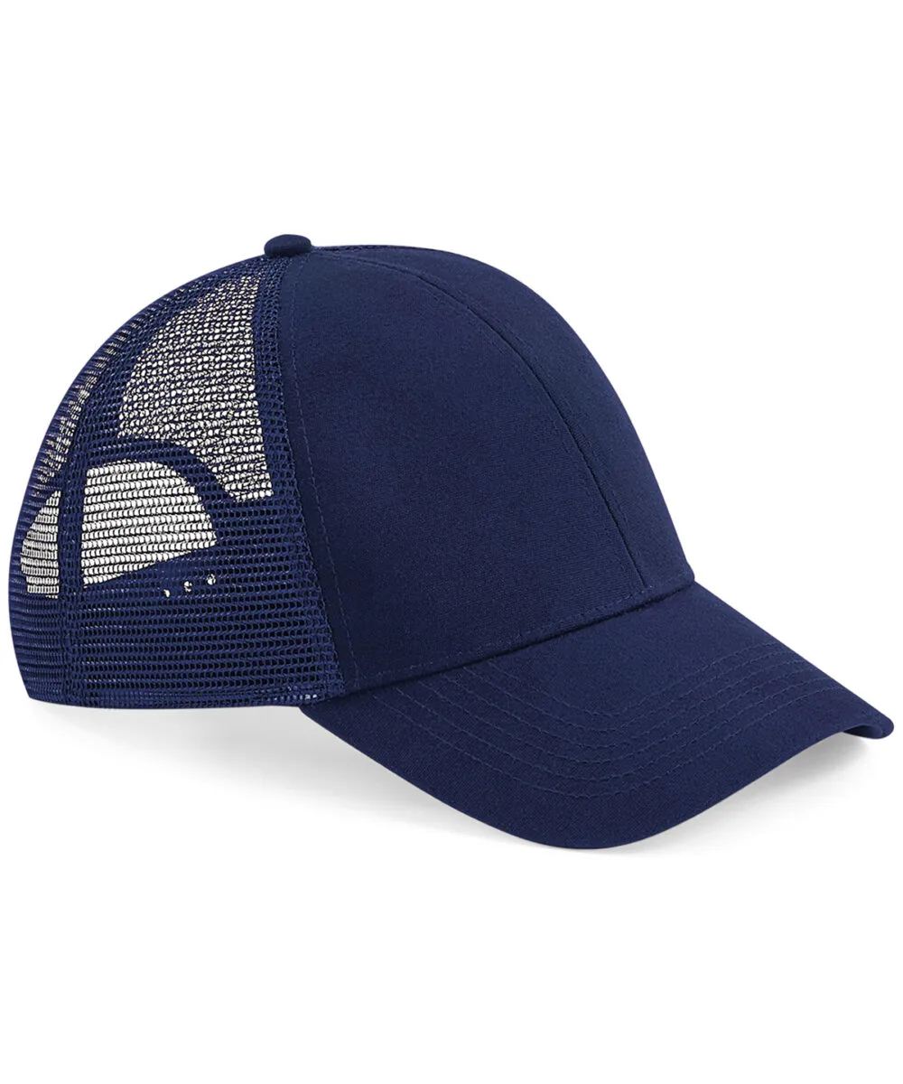 Organic cotton trucker in Oxford Navy