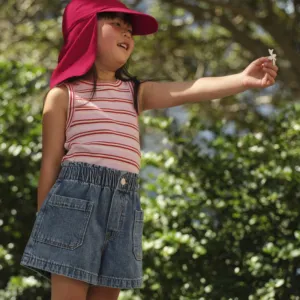 Junior legionnaire-style cap