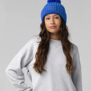 Toasty patch beanie
