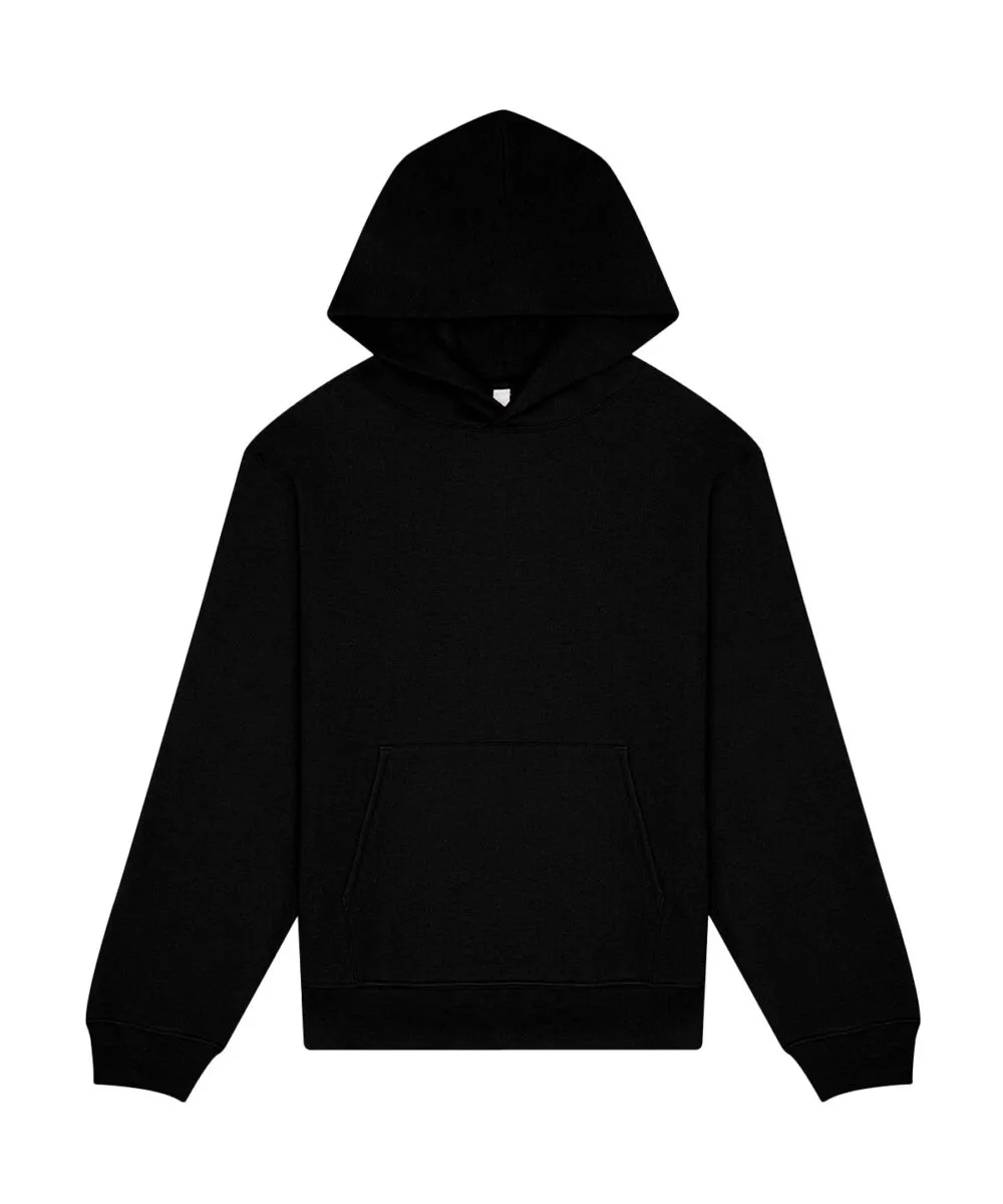 Unisex heavy pullover hoodie in Black