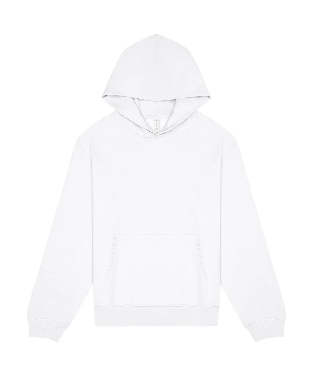 Unisex heavy pullover hoodie in White