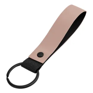 Matte PU keyring
