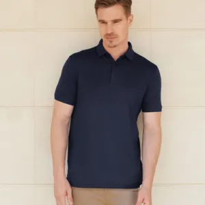 Stretch polo shirt with wicking finish (slim fit)
