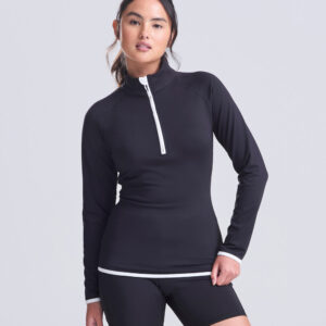 Women's cool ½ zip sweatshirt