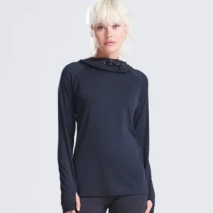 Women's cool cowl neck top