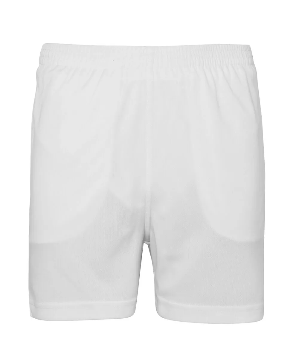Kids cool shorts in Arctic White