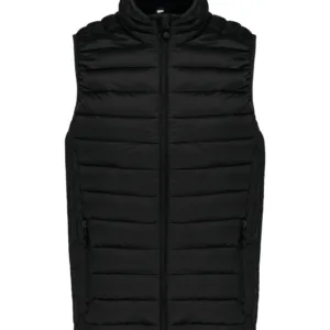 Lightweight padded bodywarmer in Black