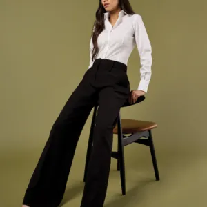 Business blouse long-sleeved (tailored fit)