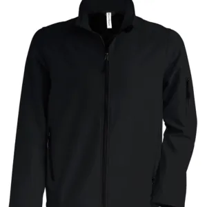 Softshell jacket in Black