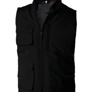 Quilted bodywarmer in Black