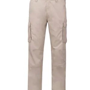 Men's lightweight multipocket trousers in Beige