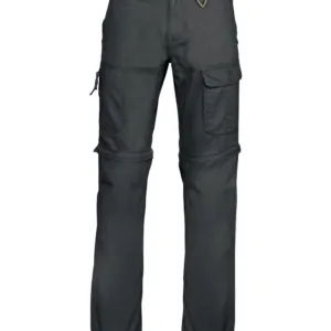 2-in-1 multi-pocket trousers in Black