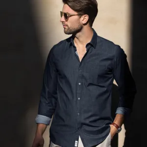 Torrance modern fit – raw and stylish denim shirt