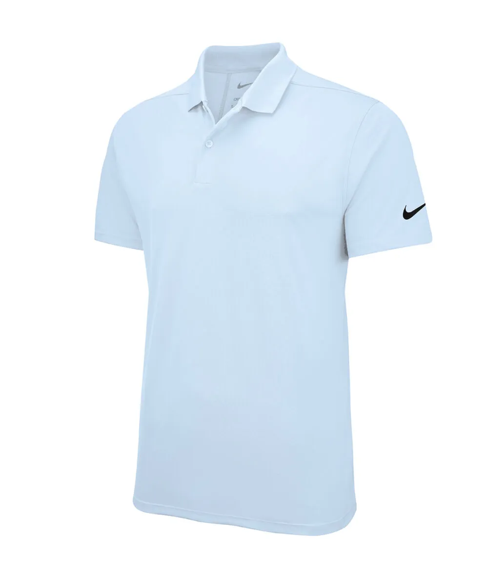 Nike Victory solid polo in Psychic Blue/Black