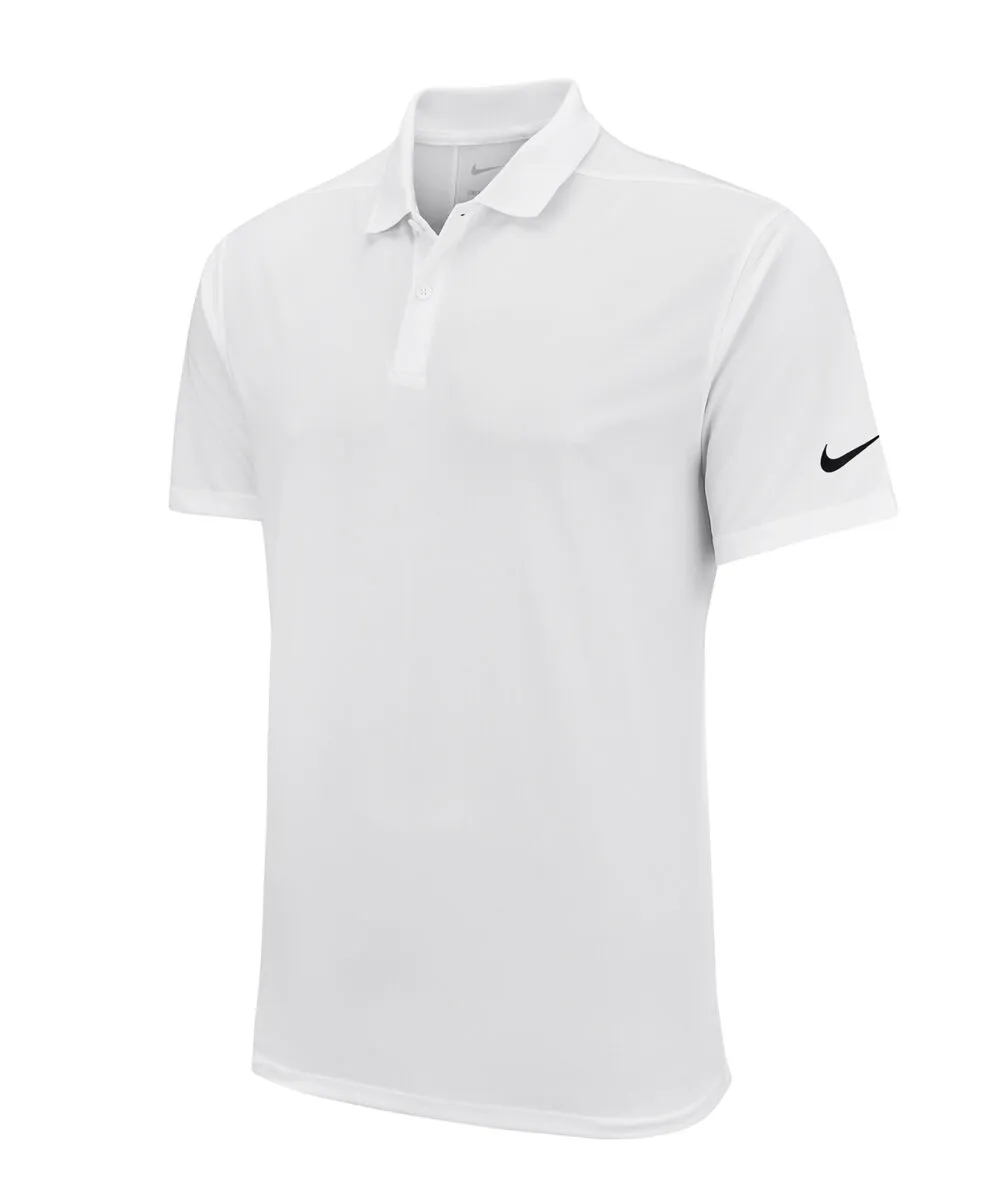 Nike Victory solid polo in White/Black*