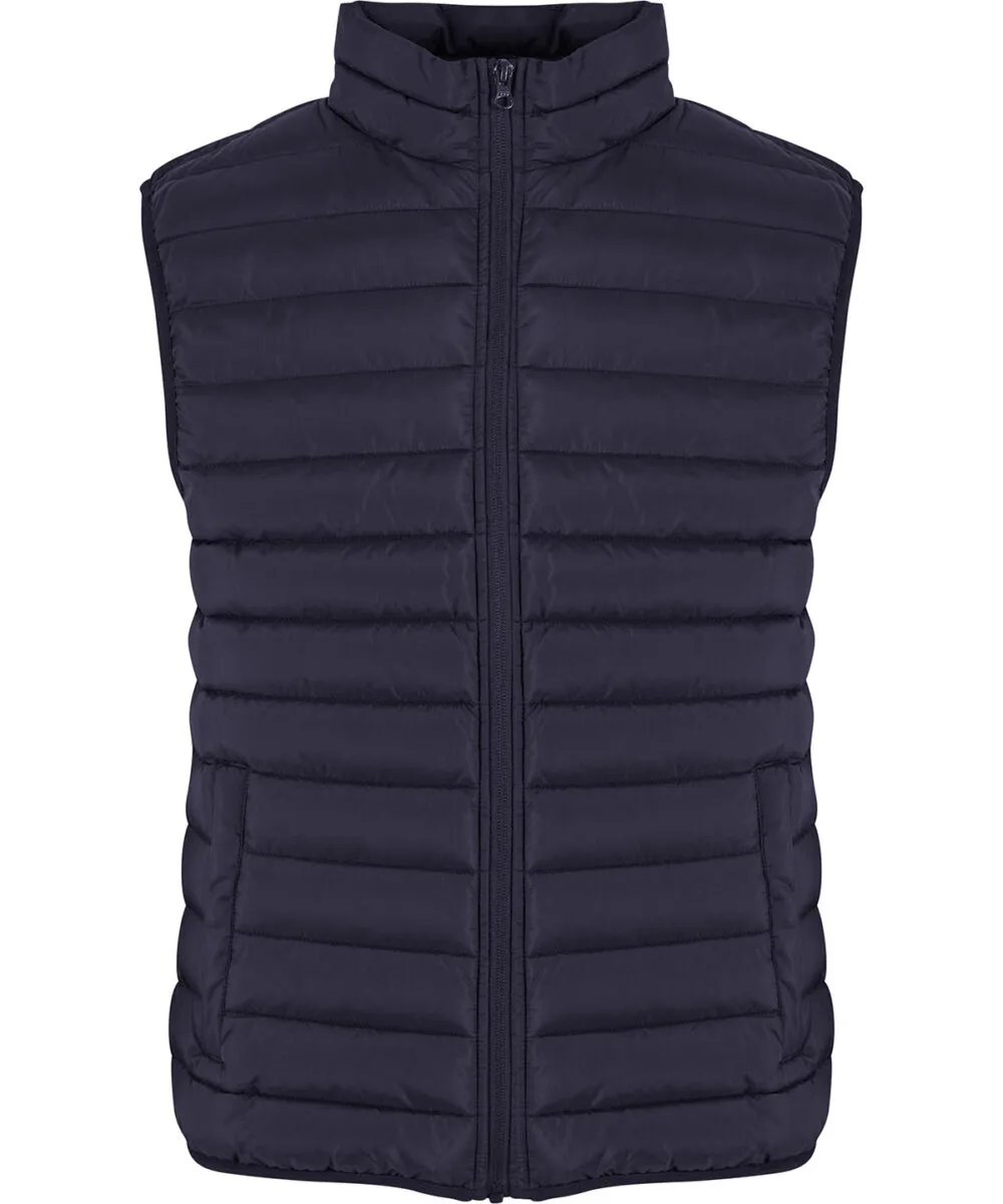 Light puffer vest in Navy