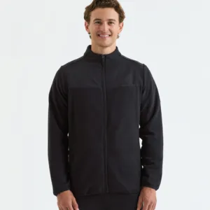 'Agility' men's panelled fleece jacket