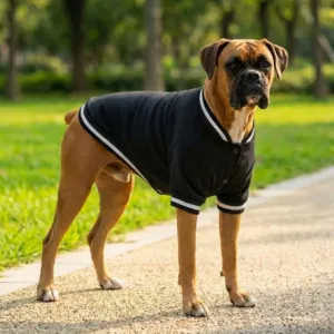 Dog’s varsity jacket