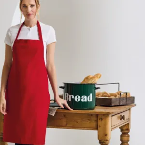 100% Organic Cotton Bib Apron