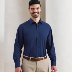 Long sleeve poplin shirt