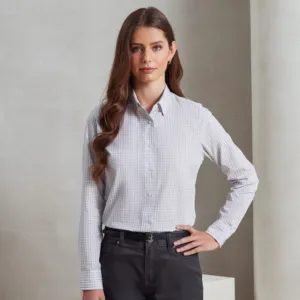 Women's Maxton check long sleeve shirt
