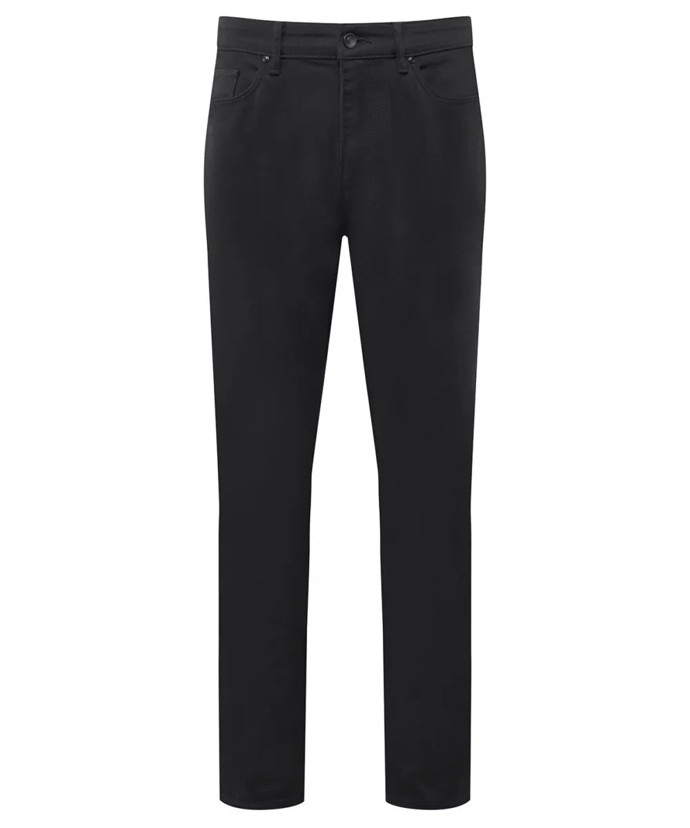 Workready straight-leg jeans in Stay Black