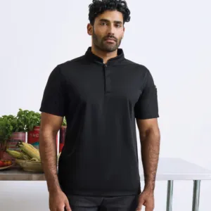 Essential Coolchecker® short sleeve chef’s shirt