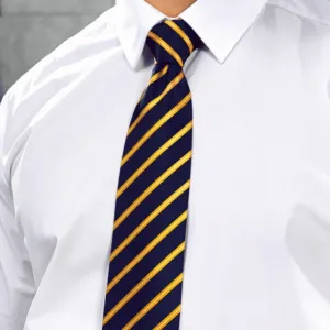 Sports stripe tie
