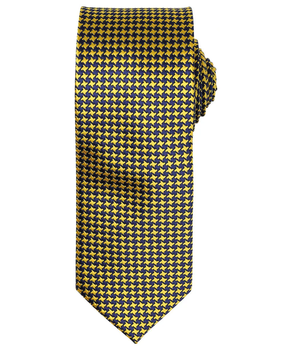 Puppy tooth tie in Gold