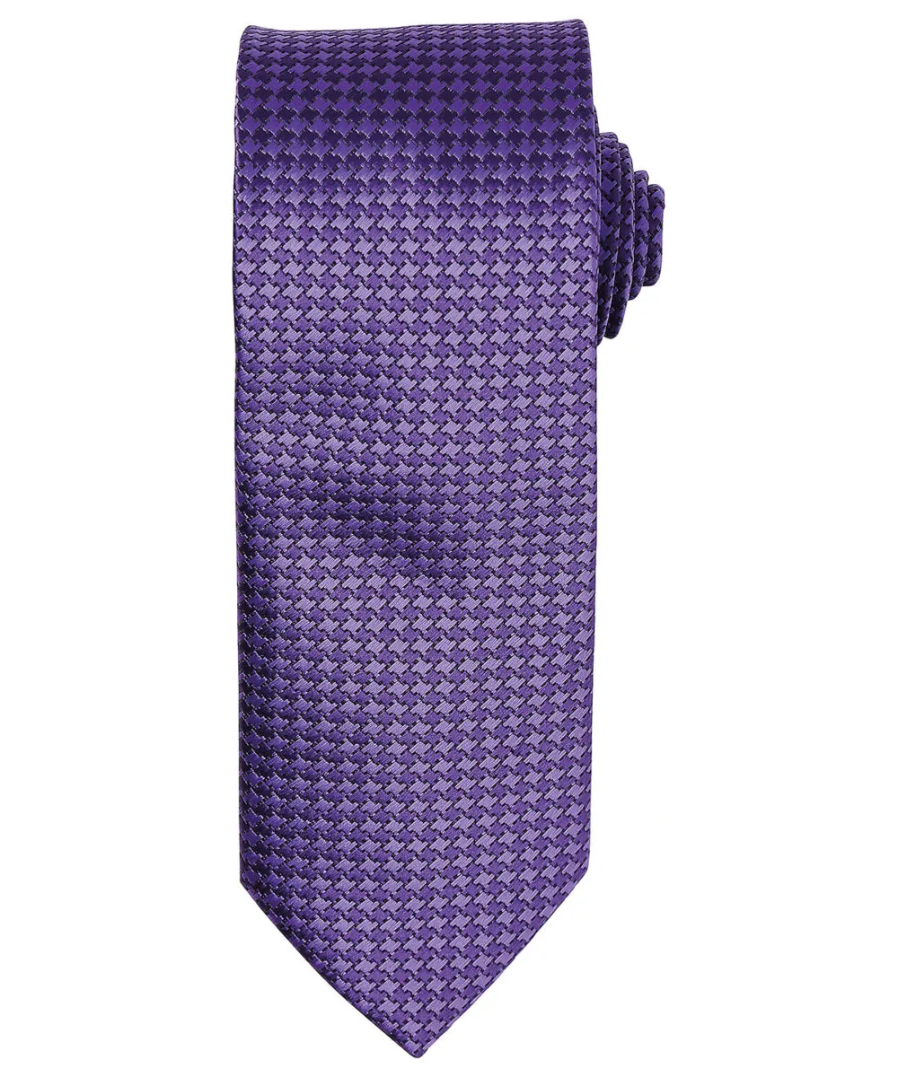 Puppy tooth tie in Purple