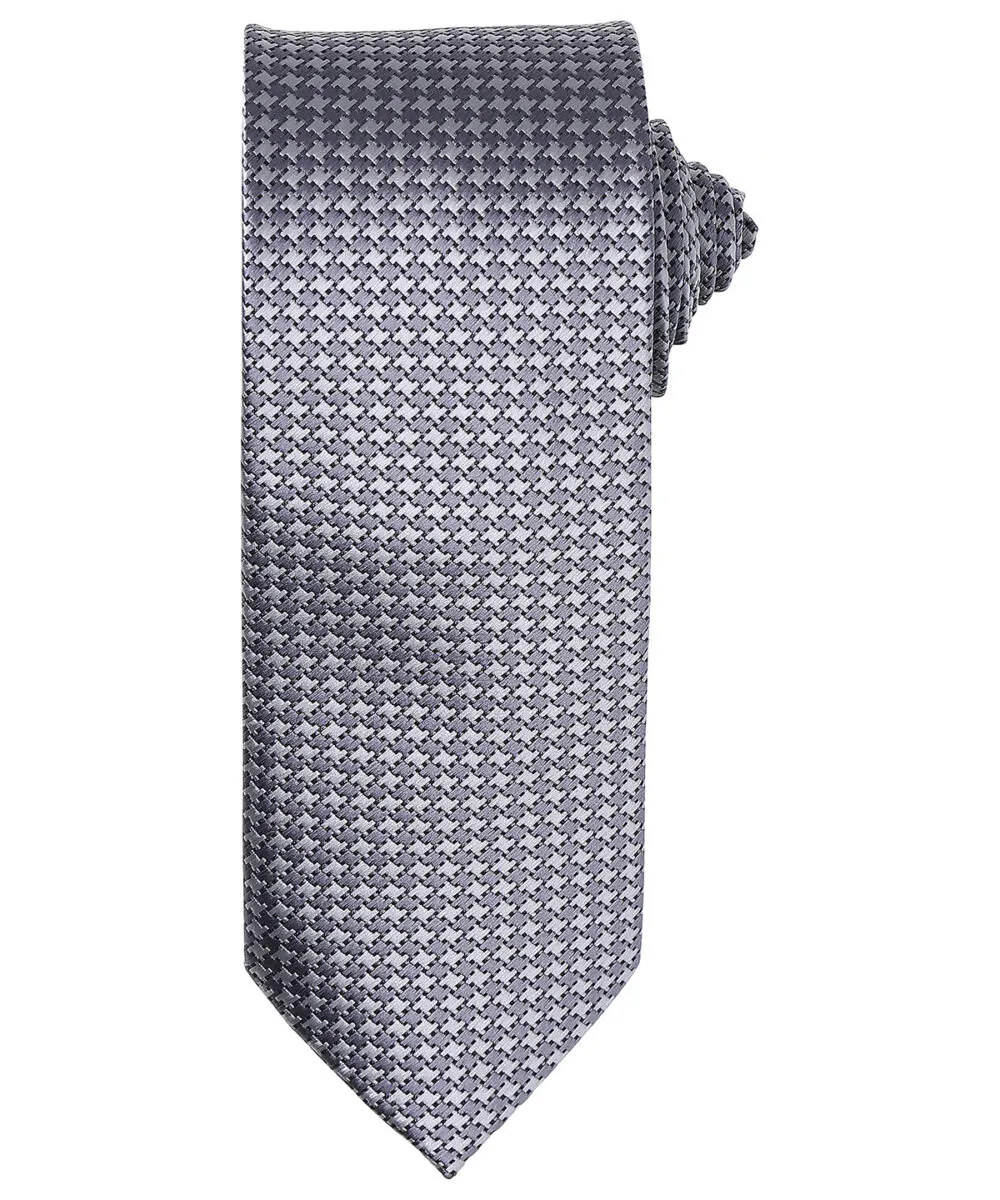 Puppy tooth tie in Silver