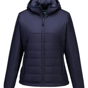 Women’s professional hooded insulated baffle jacket (S613)