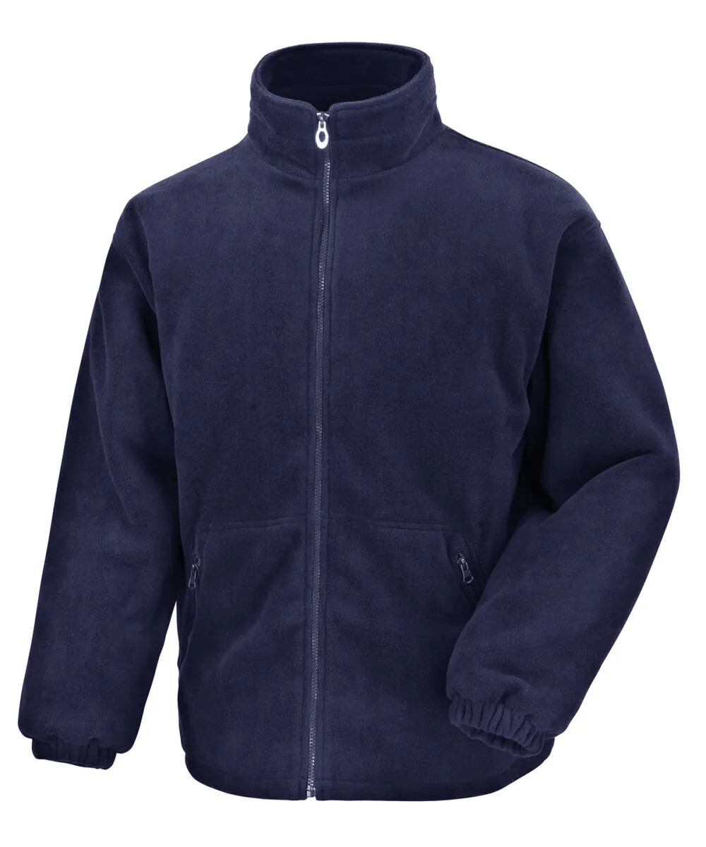 Core padded winter fleece in Navy