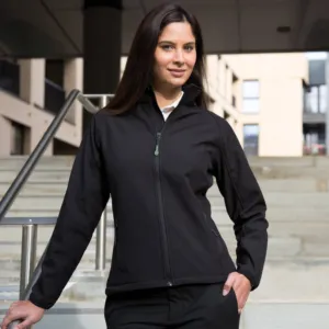 Womens printable softshell with recycled fleece inner