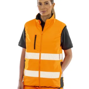 Reversible soft padded gilet