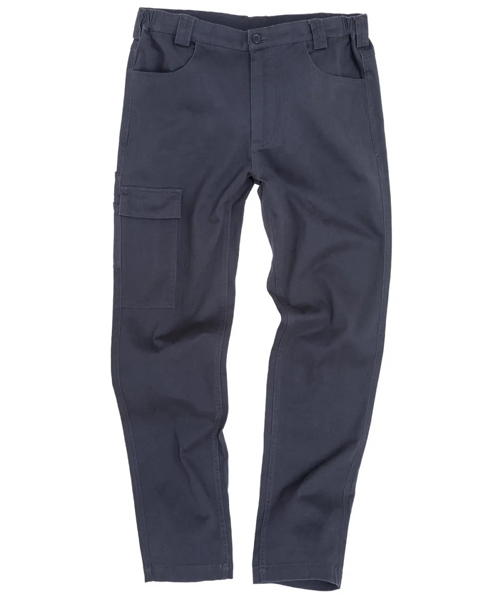Super-stretch slim chino in Navy