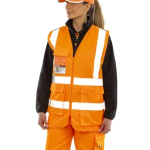 Heavy duty polycotton security vest
