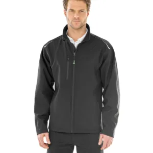 Recycled 3-layer printable softshell jacket
