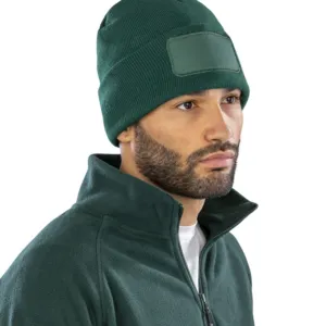 Recycled double knit printers beanie