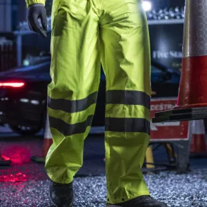 Hi-vis pro pack-away trousers