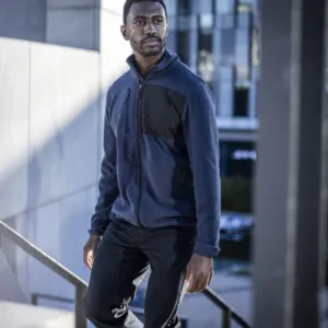 Active printable fleece jacket