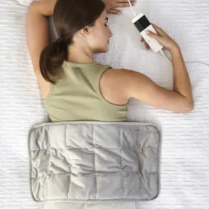 Electric weighted heat pad