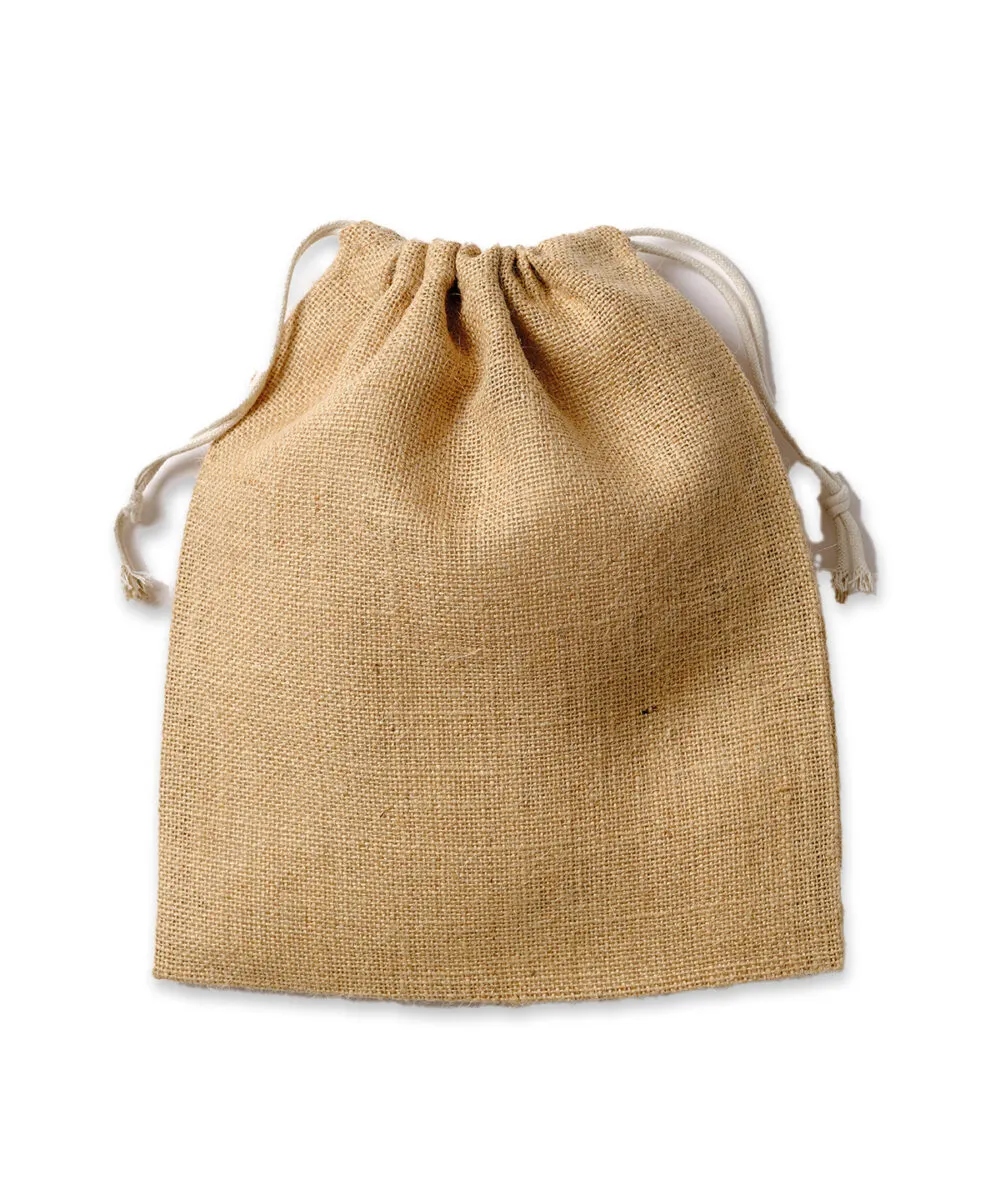 Jute stuff bag in Natural